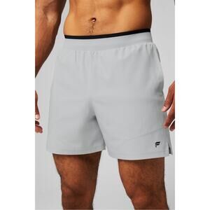 Fabletics Gray Lined The Fundamental Activewear Athletic Shorts Men's Size XXL